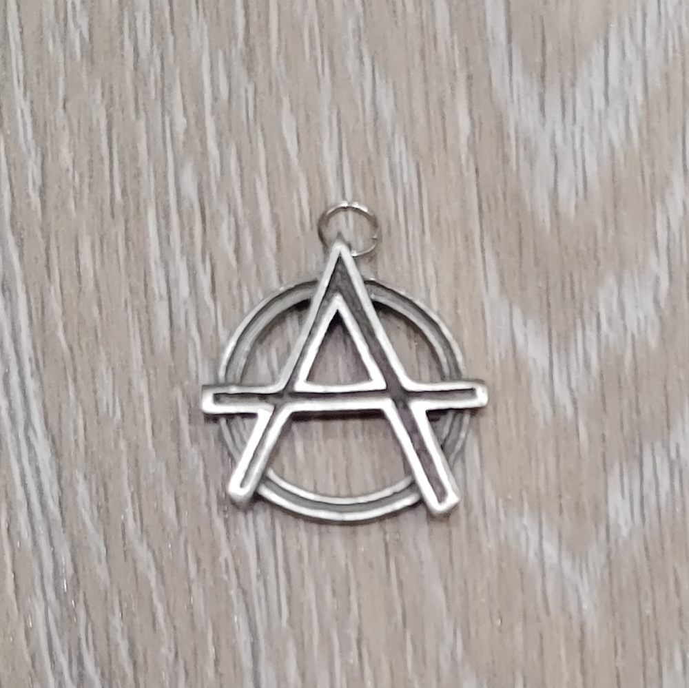 Anarchy Symbol Men's Pendant